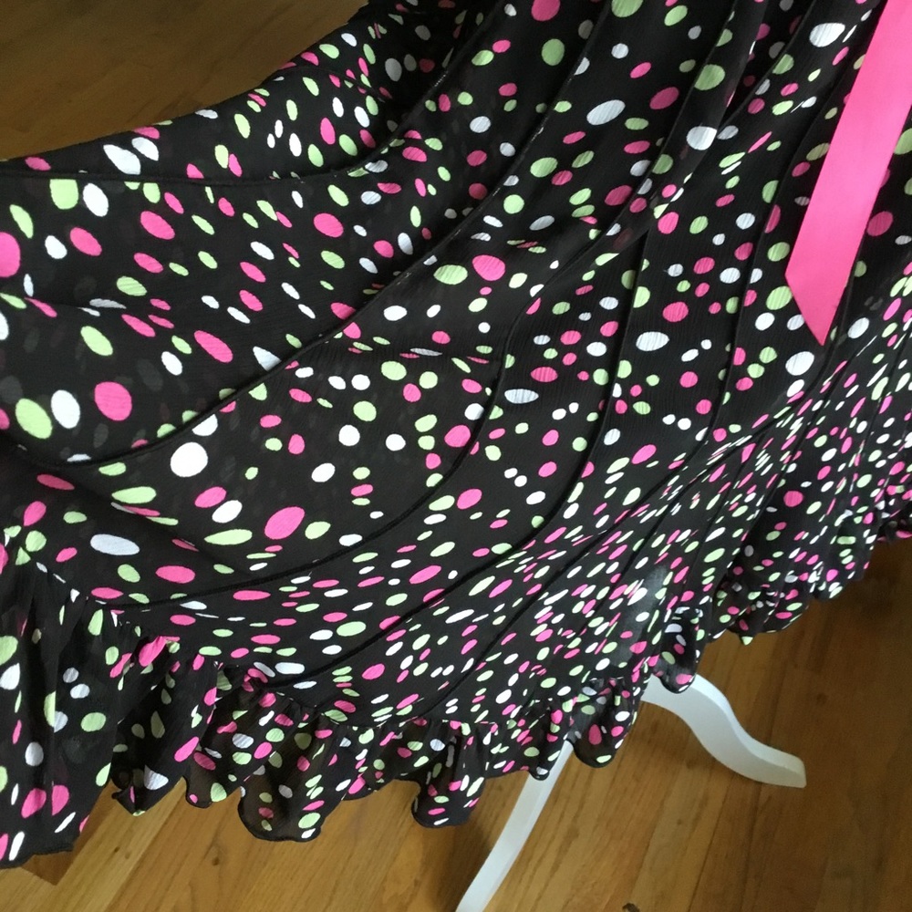 BEAUTIFUL POLKA DOT SWING DRESS - Picture 10 of 13
